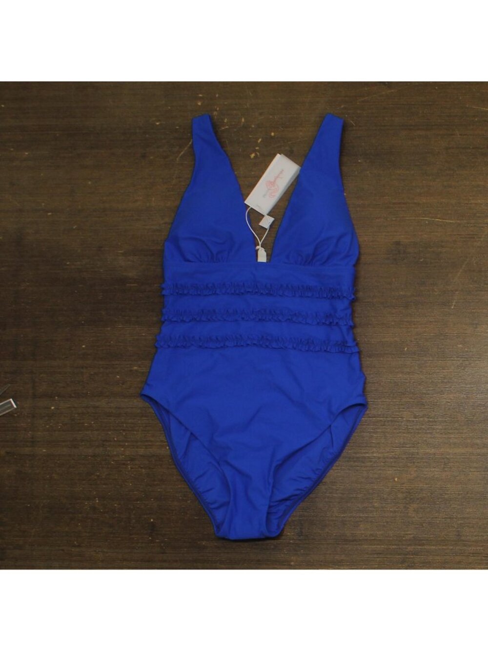 Mimi Flamingo Soleil Solids Sonny One Piece Swimsuit 900050231 Cobalt Blue 4